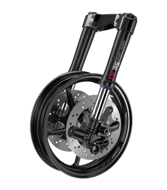 DL35 TD 前避震器+輪框