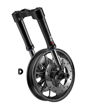 T35 TD 前避震器+輪框